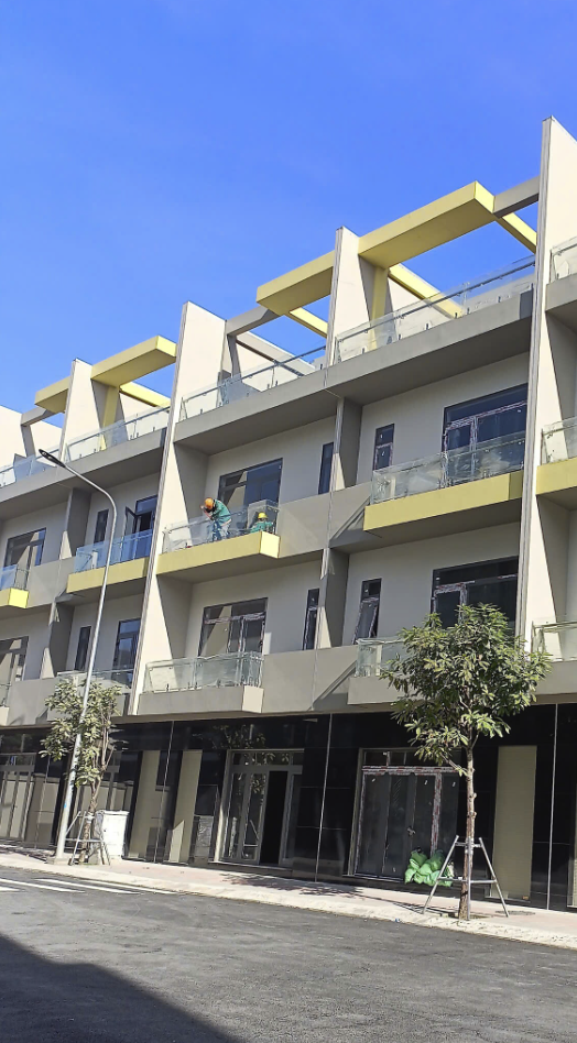 欧式建筑 施工后